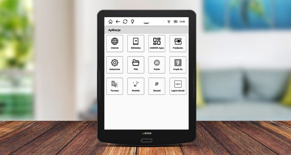 EBOOK READER INKBOOK FOCUS 7,8 przekątna czytanie ekran