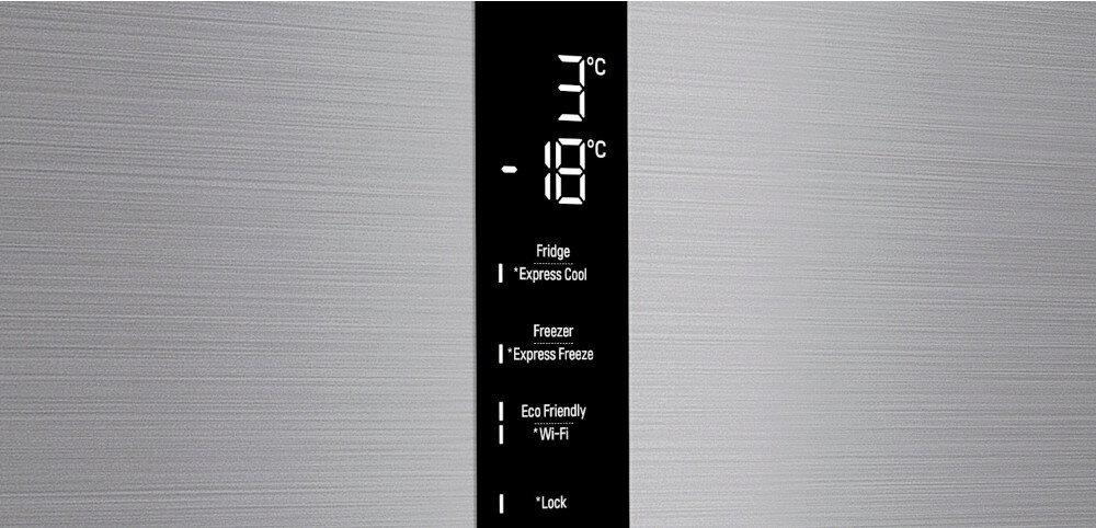 LODÓWKA LG GBF62PZHMN sterowanie elektroniczne panel funkcje ustawienia