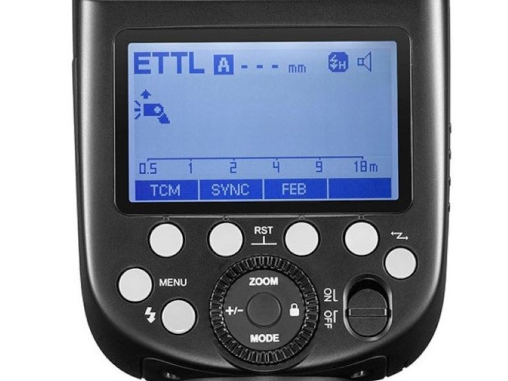 QUADRALITE Stroboss 60 II Quadralite V1 podświetlanemu ekranowi LCD przyciski