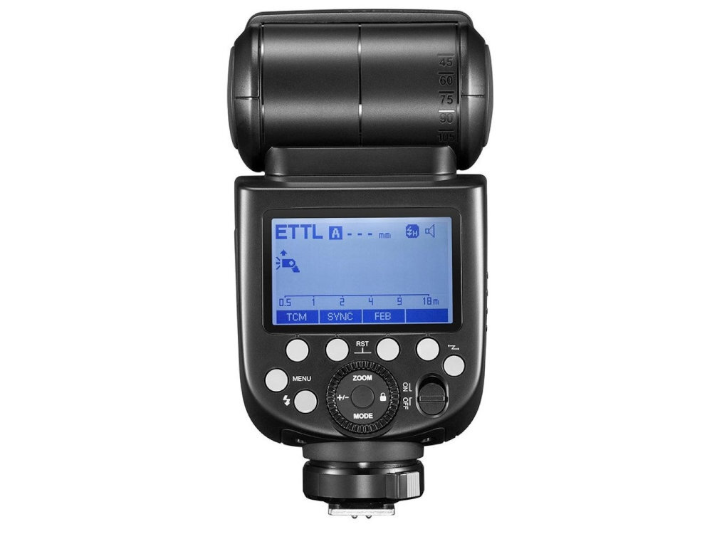 QUADRALITE Stroboss 60 II poziomie od 0° do 330° pionie od -7° do 120° błysk bezpośredni, błysk odbity błysk z użyciem dyfuzorów