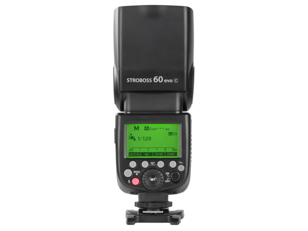 QUADRALITE Stroboss 60evo II Quadralite V1 podświetlanemu ekranowi LCD przyciski