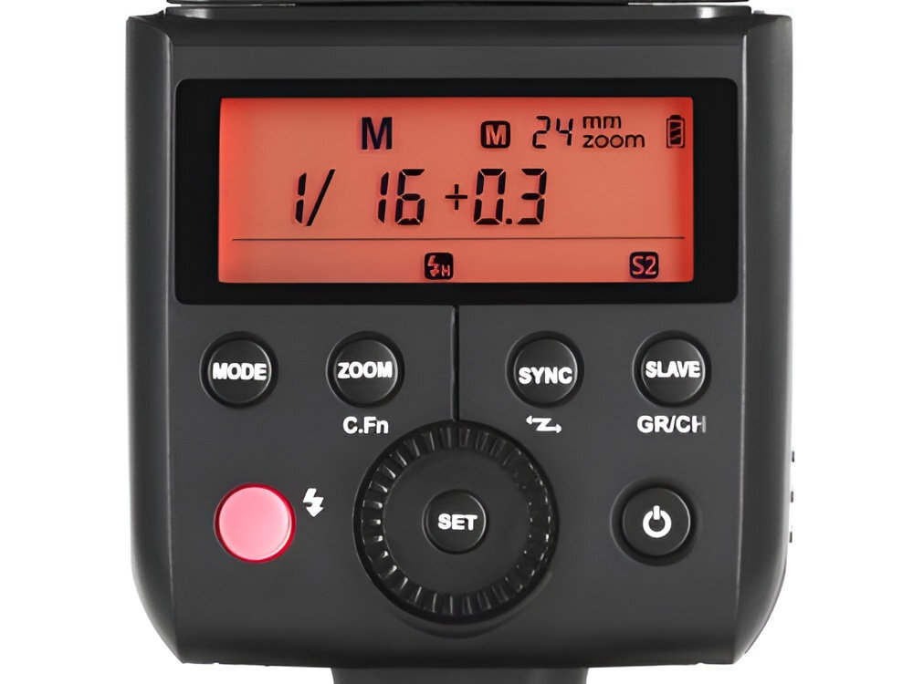 QUADRALITE Stroboss 36 Evo synchronizację błysku z czasem migawki 1/8000 s zoom 24 do 105 mm poziomie o 270° i w pionie o 97°