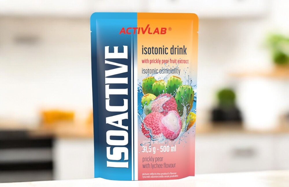 Izotonik ACTIVLAB Isoactive Opuncja figowa z liczi 20 szt. smak opuncji figowej i liczi ekstrakt z opuncji figowej wlasciwosci detoksykacyjne wspomaga regeneracje organizmu walka ze zmeczeniem wspiera naturalne oczyszczania organizmu zawartosc antyoksydantow nawodnienie regeneracja
