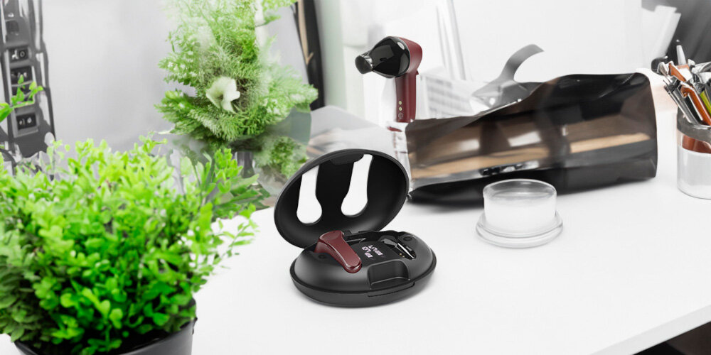  Słuchawki douszne HAMA Spirit Unchained Czerwony - Bezprzewodowe maksimum