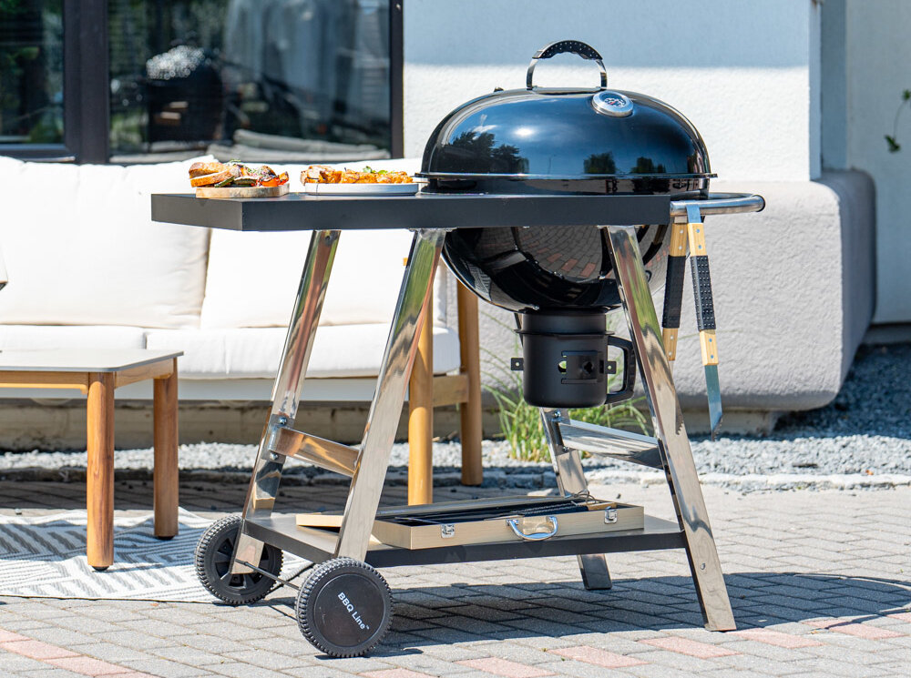 Grill węglowy BBQ LINE MIR709 czas na grilla smak relaks spotkania