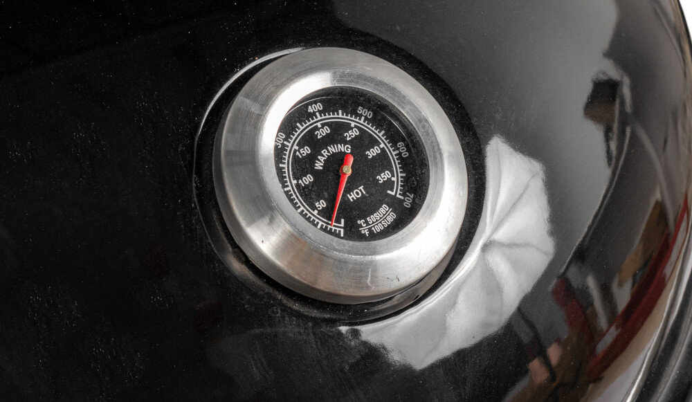 Grill węglowy BBQ LINE MIR709 kulista pokrywa wbudowany termometr precyzjna kontrola temperatury