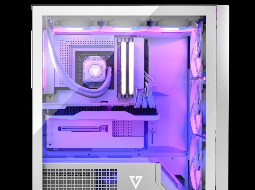 Obudowa MODECOM Volcano Perun Apex ARGB Midi Biały cechy zalety przeznaczenie