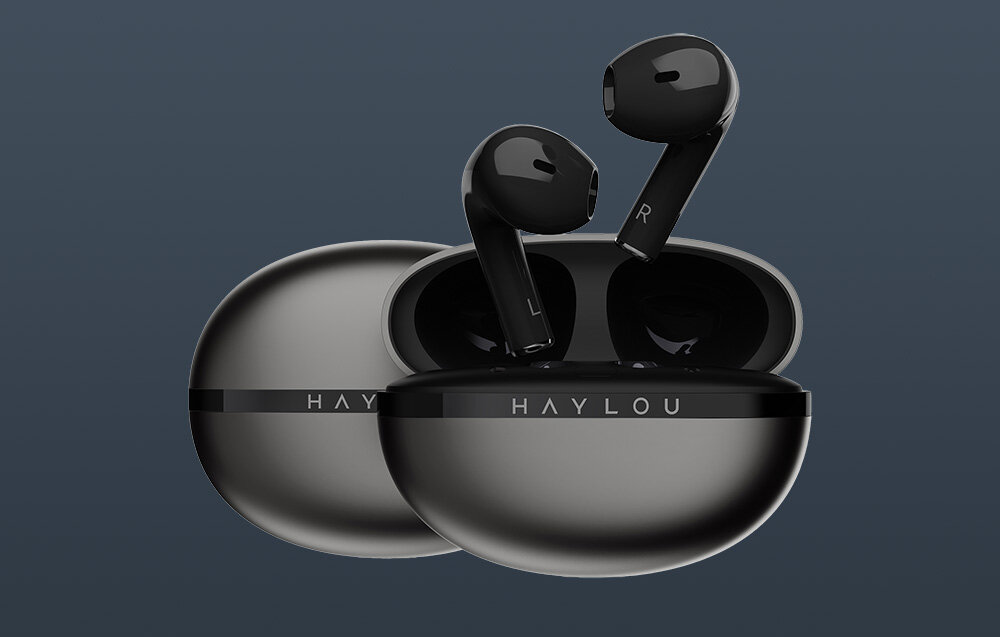 Słuchawki douszne HAYLOU X1 2023 dotyk obsluga odbieranie konczenie polaczenia
