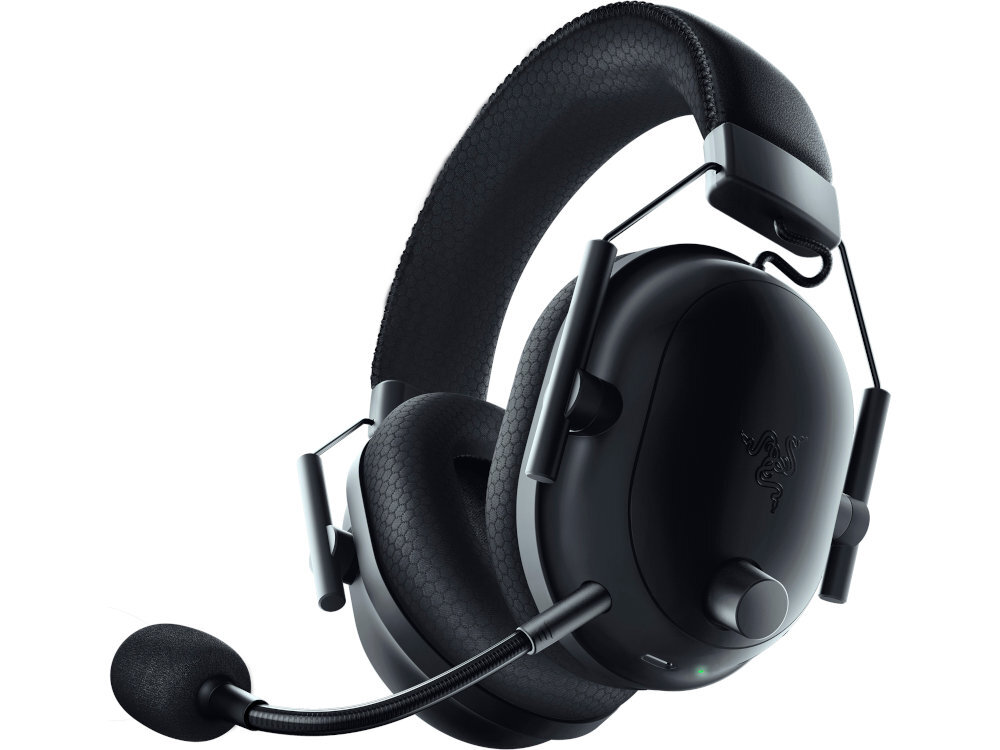 Słuchawki RAZER BlackShark V2 Pro komfort użytkowania Zamknięte nauszniki pianka memory oddychającej tkaninie Pałąk miękką tkaniną