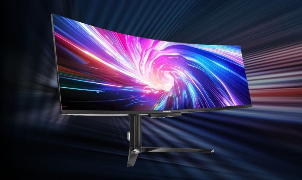 Monitor ACER Predator X49Xbmipphuzx 49 QD-OLED 5120x1440px 240Hz 0.03 ms [GTG] Curved ochrona wzroku migotanie niebieskie światło powłoka