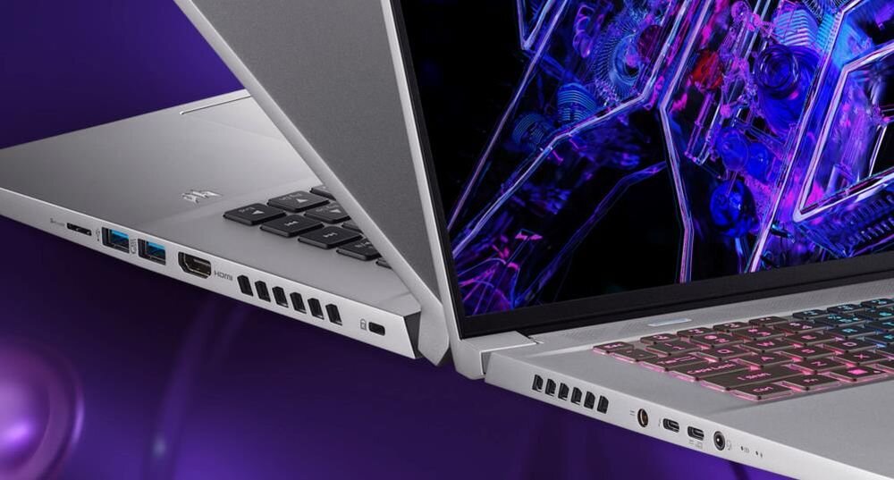Laptop ACER Predator Triton Neo 16 - HDMI 2.1 USB Type-C USB-A 3.2 Gen. 2
