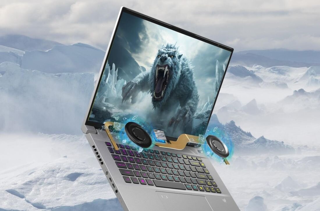 Laptop ACER Predator Triton Neo 16 - AeroBlade 3D