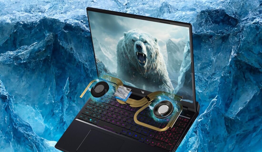 Laptop ACER Predator Helios PH18-72 - AeroBlade 3D