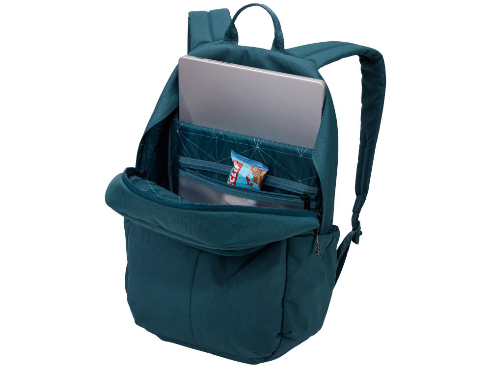Plecak na laptopa THULE Indago 23L 15.6-16 cali zielony ekologiczny certyfikat bluesign przemyślana konstrukcja przyjazny dla środwiska podwyższona wyściełana kieszeń miejsce na laptop do 15,6 cala macbooka pro 16 cali