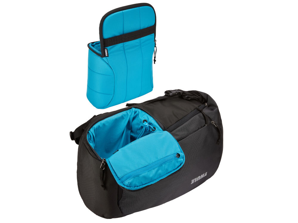 Plecak THULE EnRoute Large DSLR 25L Czarny specjalna kieszeń ochronna na aparat przegrody inspirowane sztuką origami
