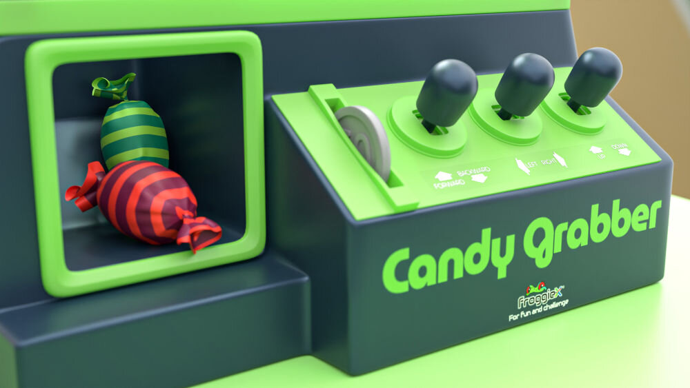 Zabawka FROGGIEX Poławiacz słodyczy FX-TS-CG slot na monetę
