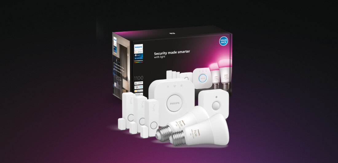 Zestaw startowy PHILIPS HUE  8720169159617 9W E27 + mostek Hue zestaw akcesoria komplet wyposazenie