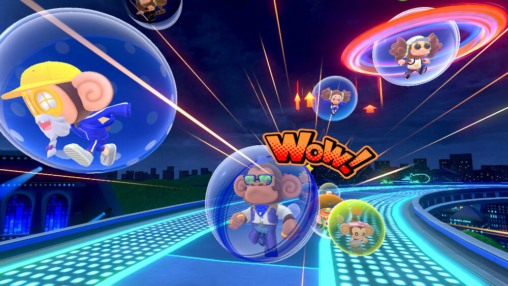 Super Monkey Ball: Banana Rumble Gra NINTENDO SWITCH szereg opcji personalizacji ponad 300 przedmiotów online offline