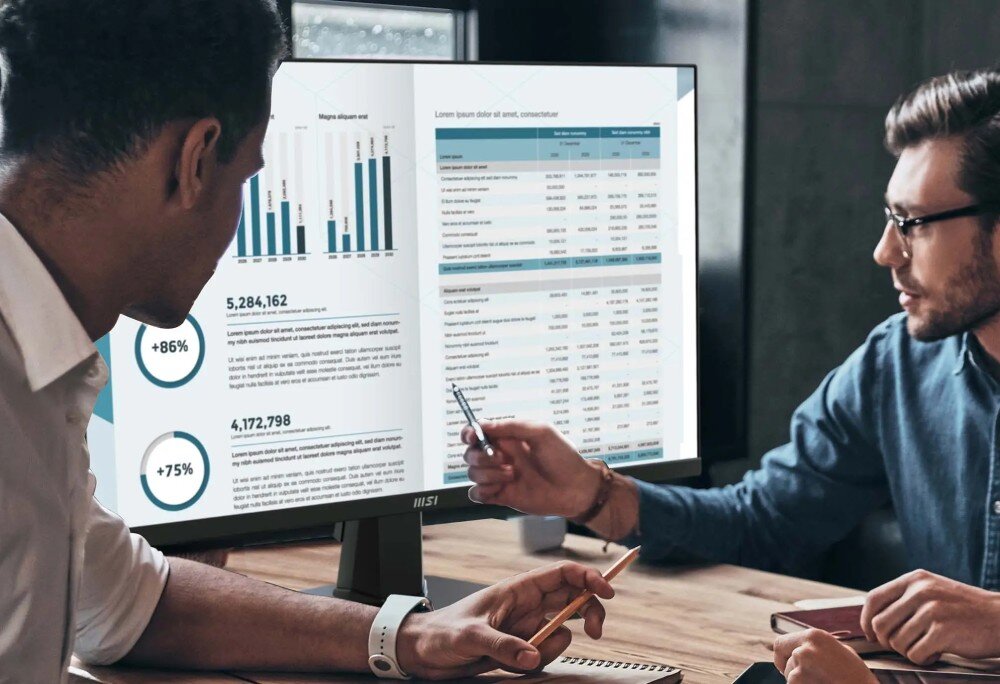 Monitor MSI Pro MP275Q 27 2560x1440px IPS 100Hz 1 ms [MPRT] przeznaczenie przekątna technologia matryca matowa powłoka odświeżanie