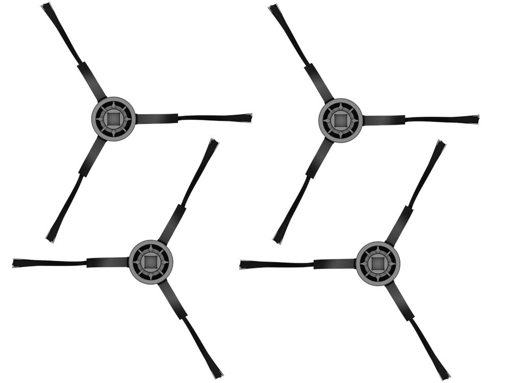 Zestaw szczotek SETTI+ do RV950S (4 sztuki)