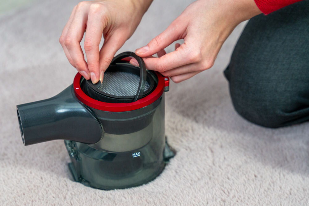 Zestaw filtrów GÖTZE & JENSEN do modelu VV950S (2 szt.) zbliżenie