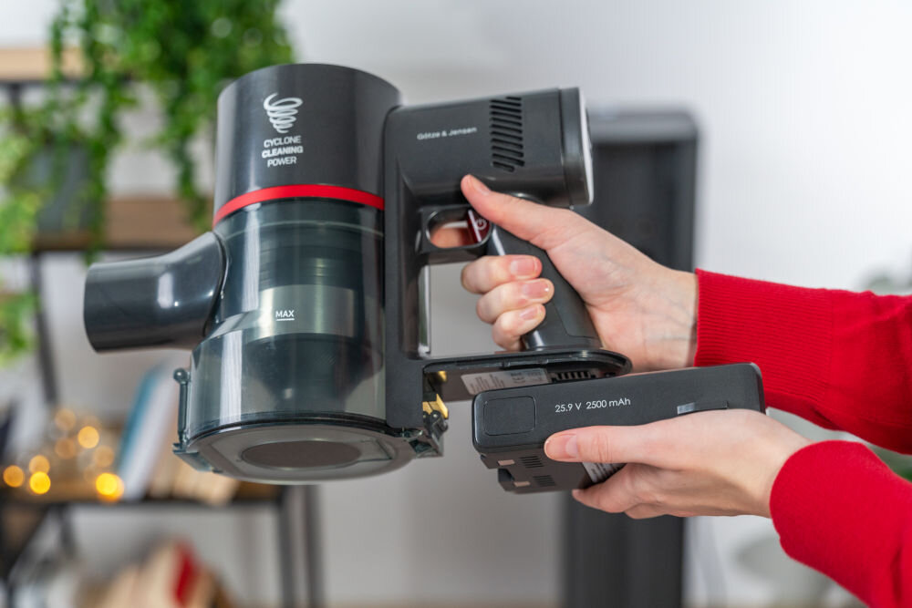 Bateria GÖTZE & JENSEN VVA950BA do modelu VV950S bateria wyjmowana z odkurzacza