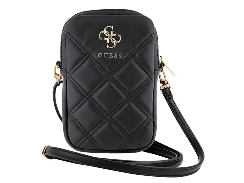 Torebka Guess Zip Quilted 4G torba torebka telefon schowek