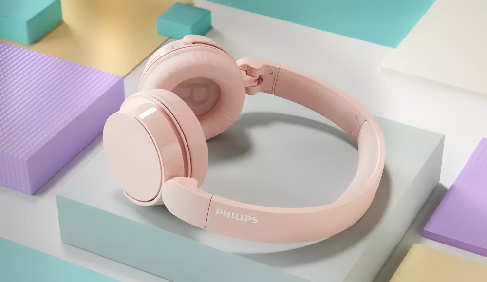 Słuchawki nauszne PHILIPS TAH4209 maksymalnym komforcie regulacja miekkie nauszniki wyściełana opaska palak 160 gramów regulować piankę