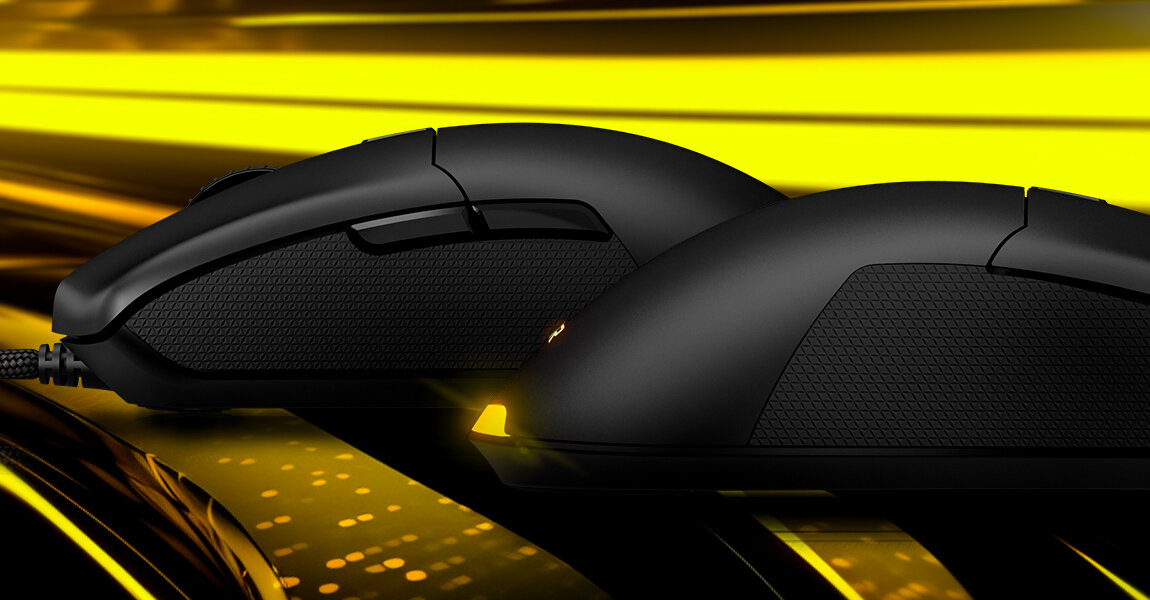 Mysz HATOR Pulsar 2 Pro siedem ustawień DPI 500 1000 1500 2400 4000 8000 16000