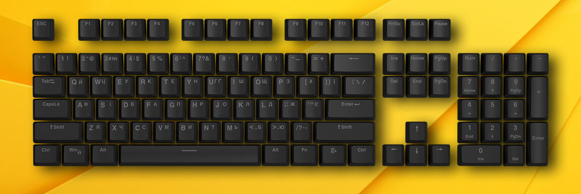 Klawiatura HATOR Rockfall 2 Mecha Linear Biały nakładki na klawisze z materiału PBT jasne podświetlenie RGB trwałość nakładek