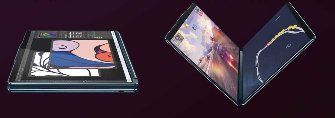 Laptop LENOVO Yoga Book 9 - 80 Whr