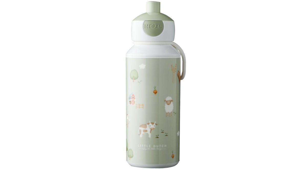 Butelka plastikowa MEPAL Little Farm 400ml Wielokolorowy w trosce o zdrowie dziecka kolorowe wzory i nadruki z ulubionymi postaciami