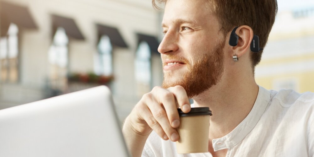 SŁUCHAWKI BLUETOOTH KOSTNE OPN SOUND MEZZO dzwiek bluetooth czestotliwosc palak stop tytan