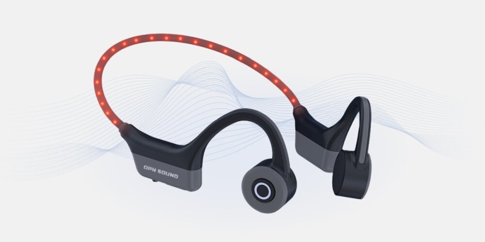 SŁUCHAWKI BLUETOOTH KOSTNE OPN SOUND DASHLYTE generacja dzwiek uszczelnienie uszy