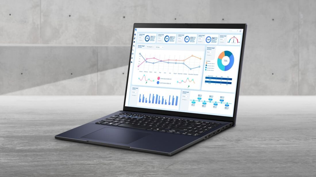 Laptop ASUS ExpertBook B3 B3604  - blok numeryczny