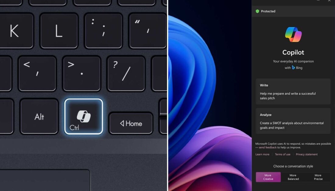 Laptop ExpertBook B9 B9403 - Copilot w systemie Windows 