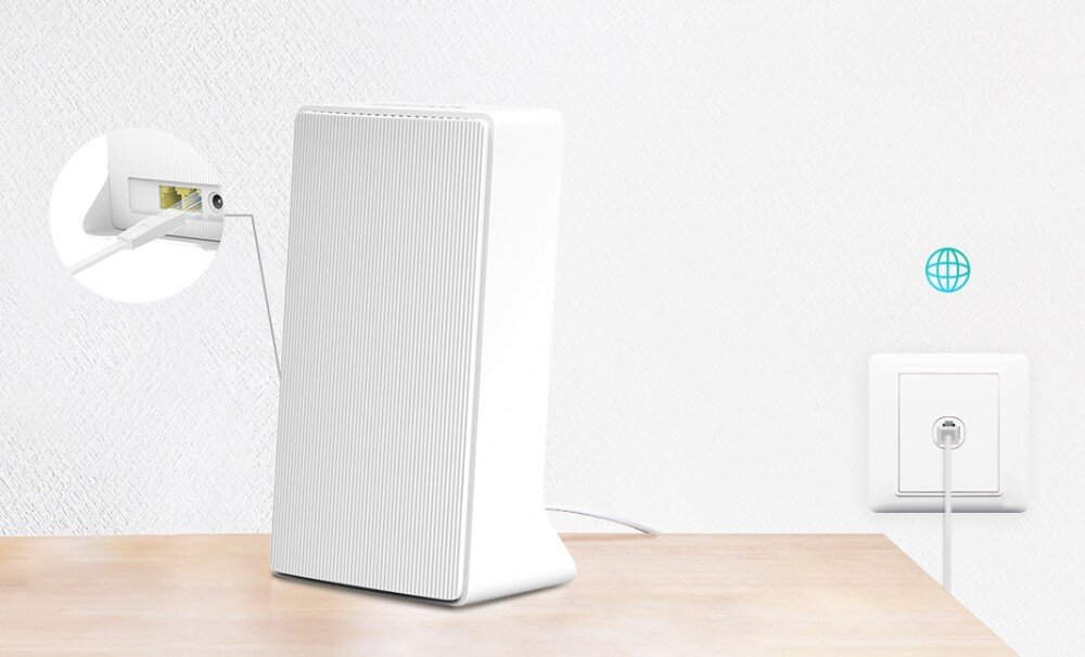 Router MERCUSYS MB230-4G 2.4 / 5 GHz (DualBand), Gniazdo SIM porty złącza podłączenie