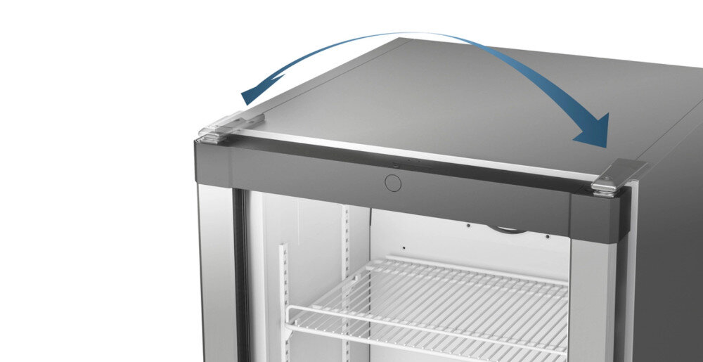 LODÓWKA LIEBHERR CUE 331 SMARTFROST zmiana kierunku otwierania drzwi lewo prawo komfort wygoda dostosowanie kuchnia