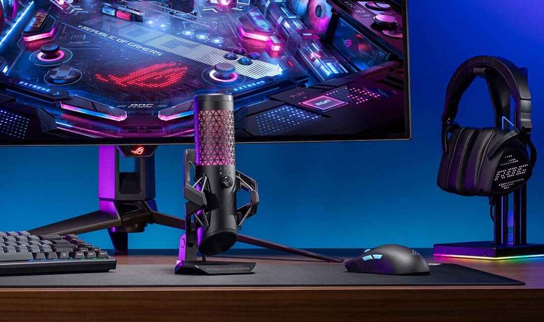 Mikrofon ASUS ROG Carnyx - ASUS Aura Sync RGB