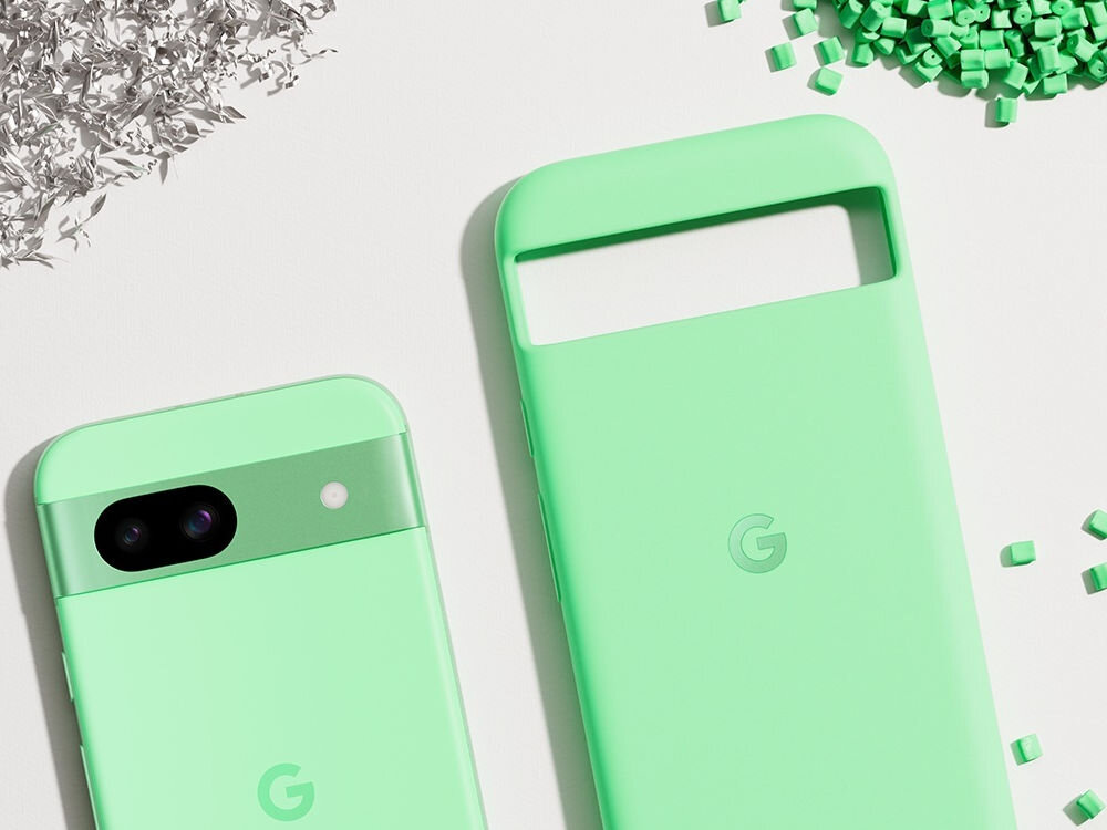 Etui GOOGLE do Pixel 8A Jasnoniebieski materiały z recyklingu odporne