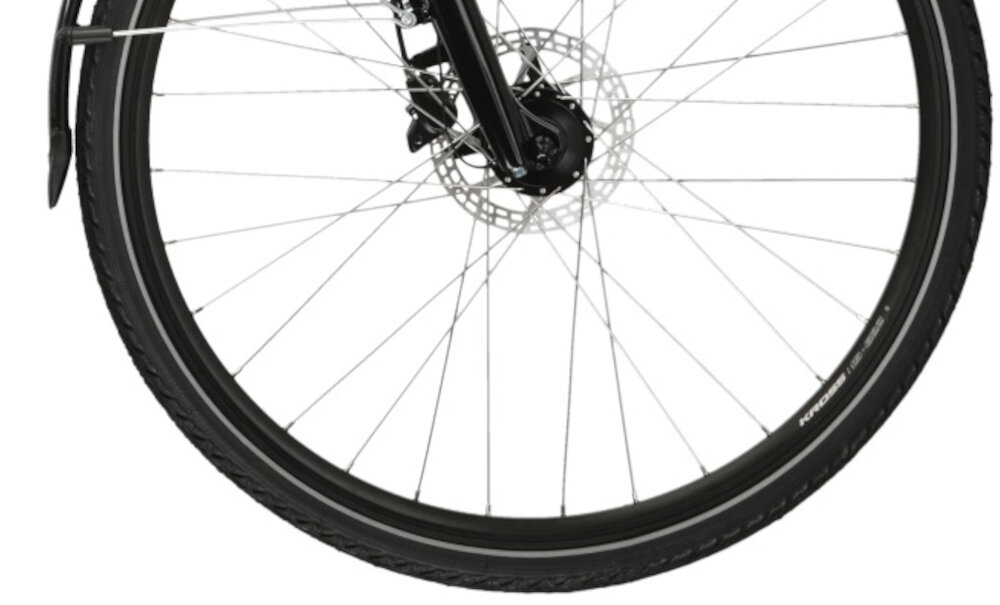 Rower trekkingowy KROSS Explorer 4.0 M19 28 cali męski Turkusowy kola 28-calowe aluminiowe obrece latwiej pokonac przeszkody wikeszy kontakt opony z podlozem szerokie opony marki SCHWALBE dobra przyczepnosc regularne sprawdzanie cisnienia powietrza wartosc na bocznej czesci opony