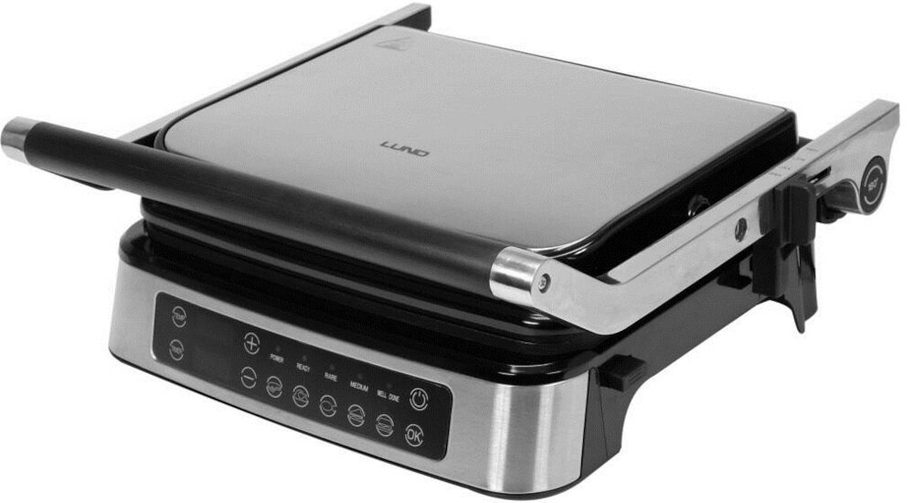 Grill elektryczny LUND 67450 Solidna konstrukcja Metalowe boki dekoracyjne elementy ze stali nierdzewnej