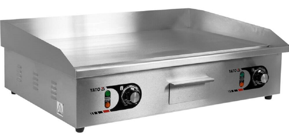 Grill elektryczny YATO YG-04588 wysoka wydajnosc solidne wykonanie liczne funkcje komfort bezpieczenstwo do domowej kuchni i profesjonalnego uzytku napiecie 220-240 V czestotliwosc 50-60 Hz efektywnosc niskie zuzycie energii elektrycznej mniejsze koszty eksploatacji