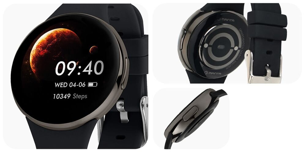 Smartwatch MANTA Livia Mini wygodna lekkosc wygoda 