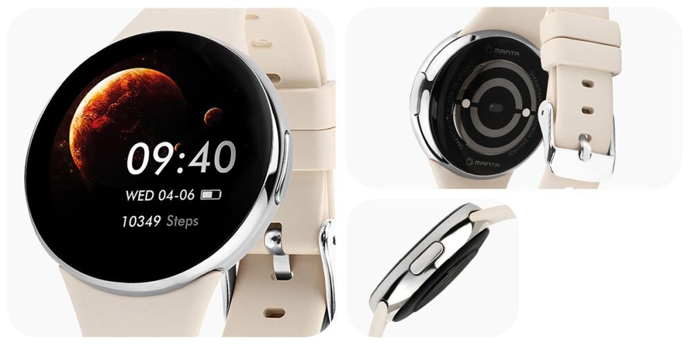 Smartwatch MANTA Livia Mini wygodna lekkosc wygoda