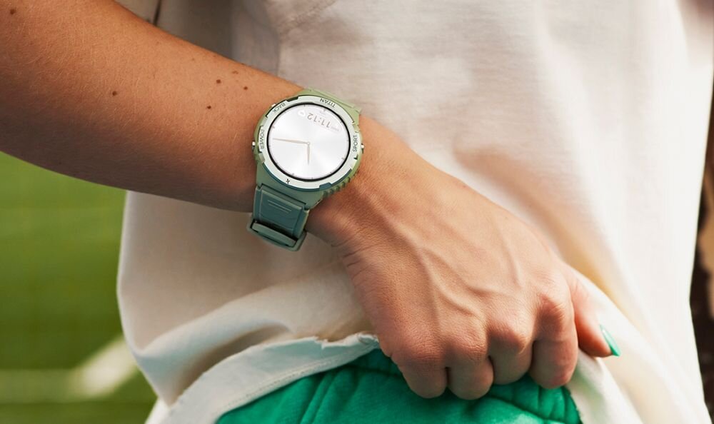 Smartwatch MAXCOM FW100 Titan Valkiria monitorowanie zdrowia system cykl miesiaczka ciaza
