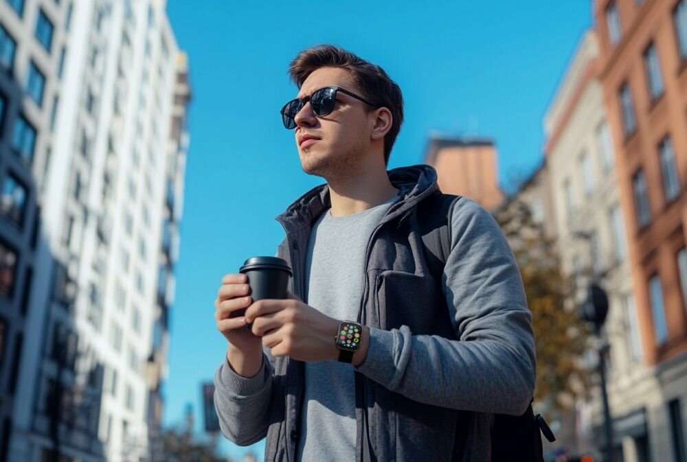 Smartwatch FOREVER Tiron SWM-300 odpornosc ochrona zadrapania wytrzymalosc odpornosc
