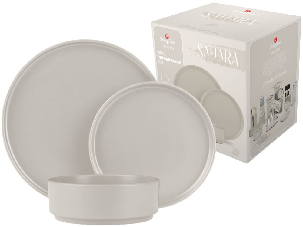 Zestaw BERLINGER HAUS Sahara Collection BH-10005 (18 elementów) zestaw wymiary talerzy