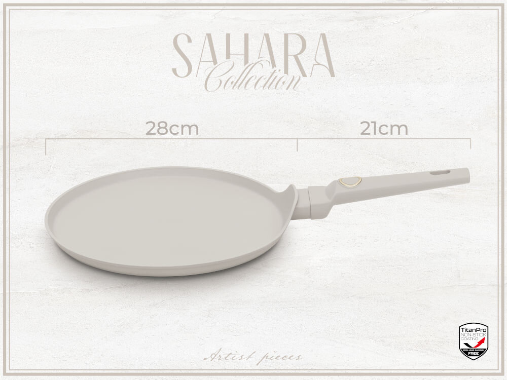 Patelnia BERLINGER HAUS Sahara Collection BH 8056 28 cm wymiary