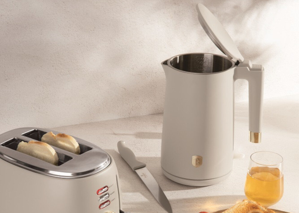 Czajnik BERLINGER HAUS Sahara BH 9577 dodatek pojemność kawa herbata  Dwuścienne wykonanie 